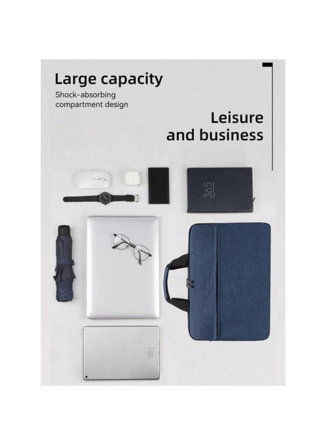 Stylish linen laptop bag – a handbag and shoulder bag suitable for all individuals for work and university - Image 2